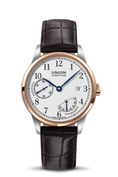 UNION GLASHÜTTE 1893 JOHANNES DüRRSTEIN EDITION GANGRESERVE