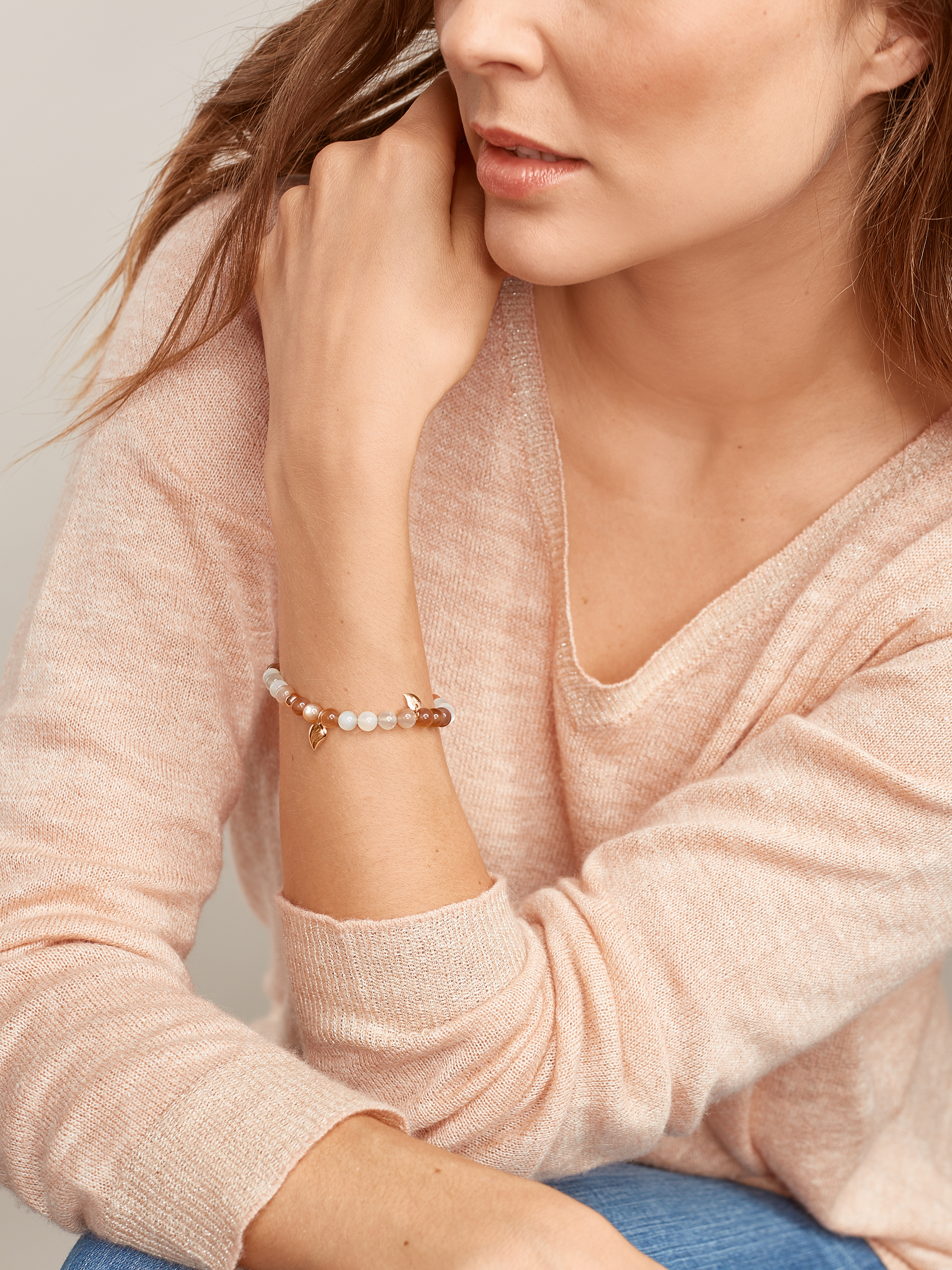 TAMARA COMOLLI  INDIA DROP ARMBAND MEDIUM CAMEL