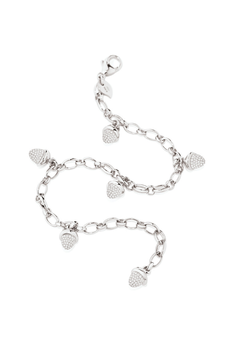 TAMARA COMOLLI  MIKADO CHARM ARMBAND MIT DIAMANT PAVE