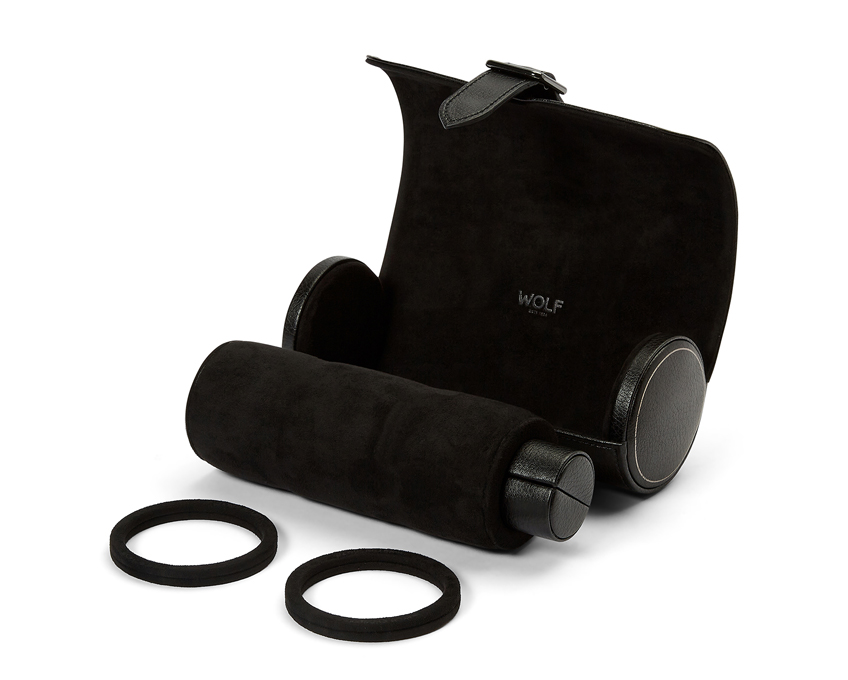 WOLF1834 BRITISH RACING TRIPLE WATCH ROLL 