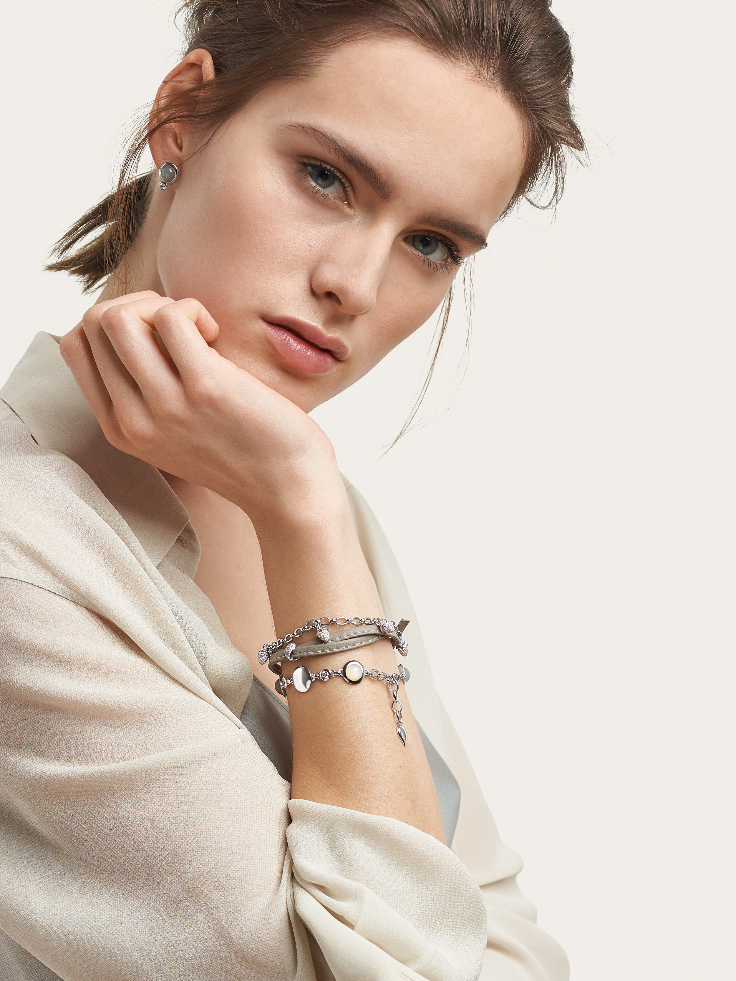 TAMARA COMOLLI  BOUTON ARMBAND CASHMERE 