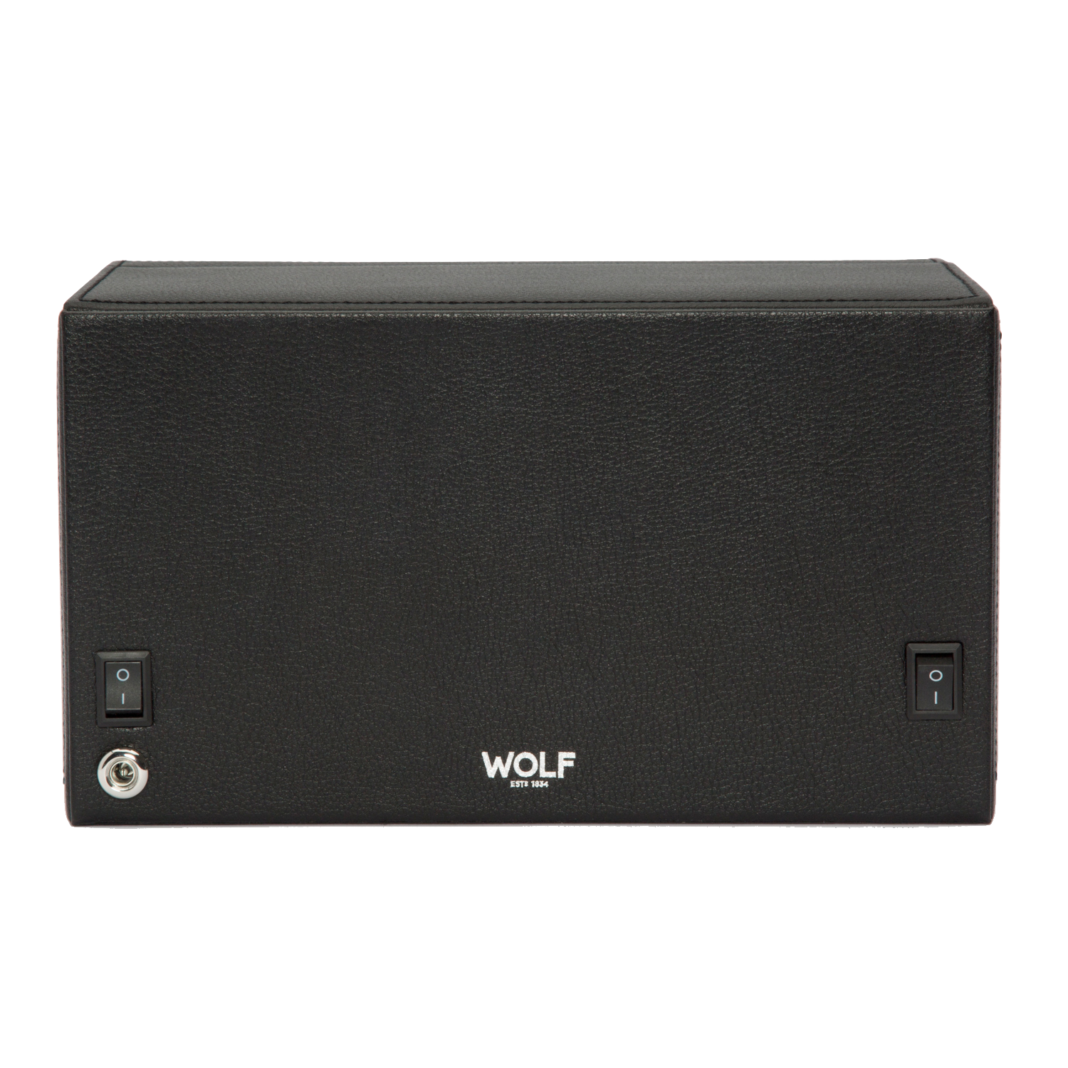 WOLF1834 CUB DOPPEL UHRENBEWEGER SCHWARZ