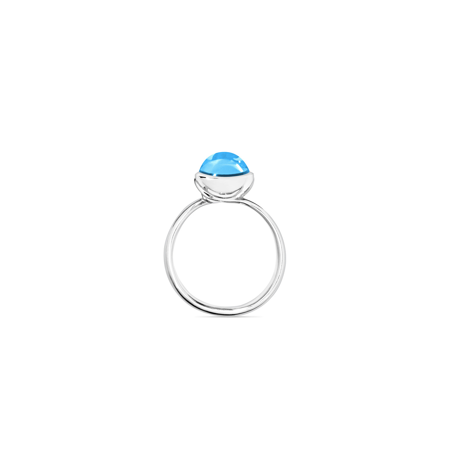TAMARA COMOLLI  BOUTON RING SMALL SWISS TOPAS 