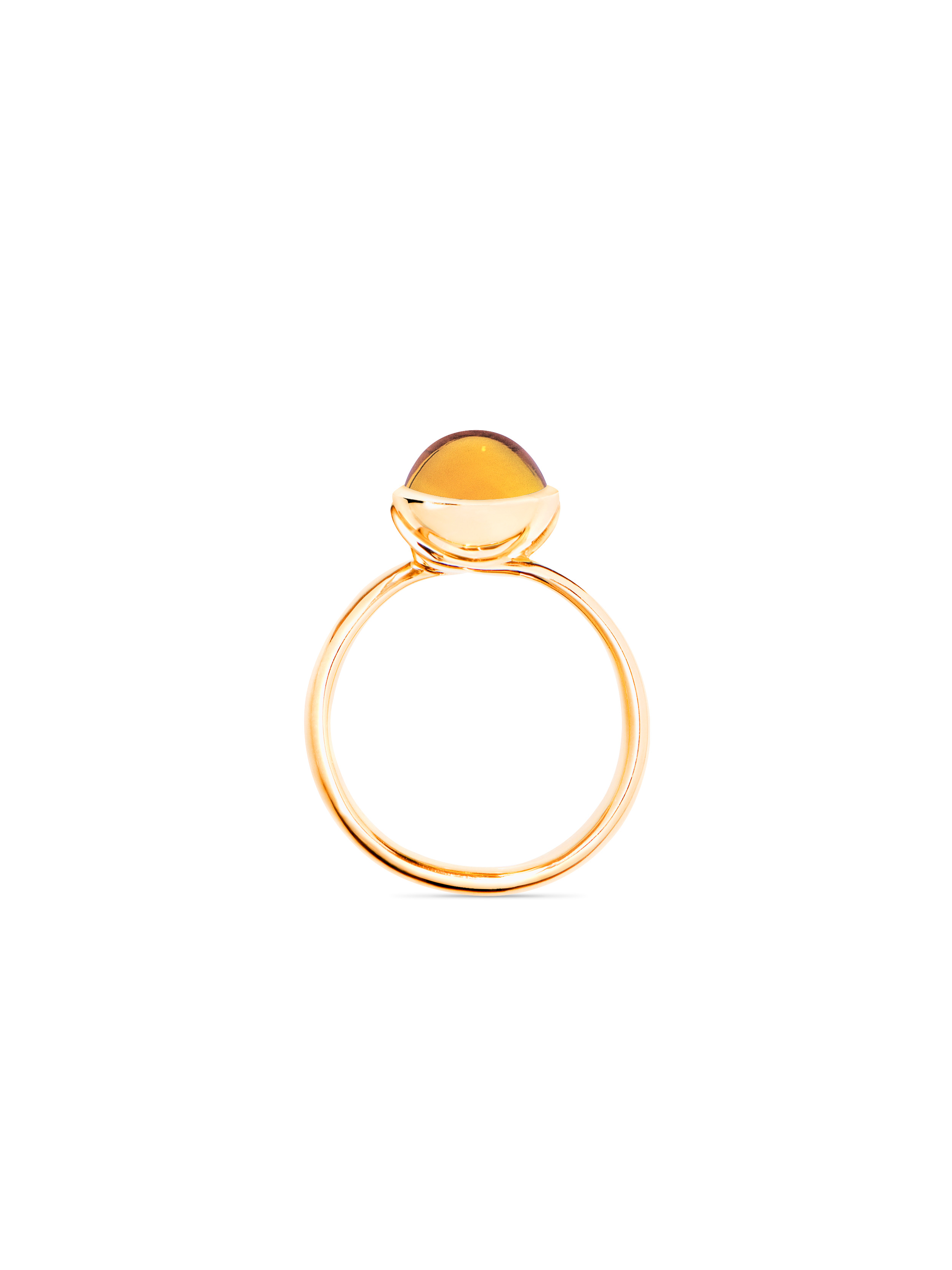 TAMARA COMOLLI  BOUTON RING SMALL CITRIN 