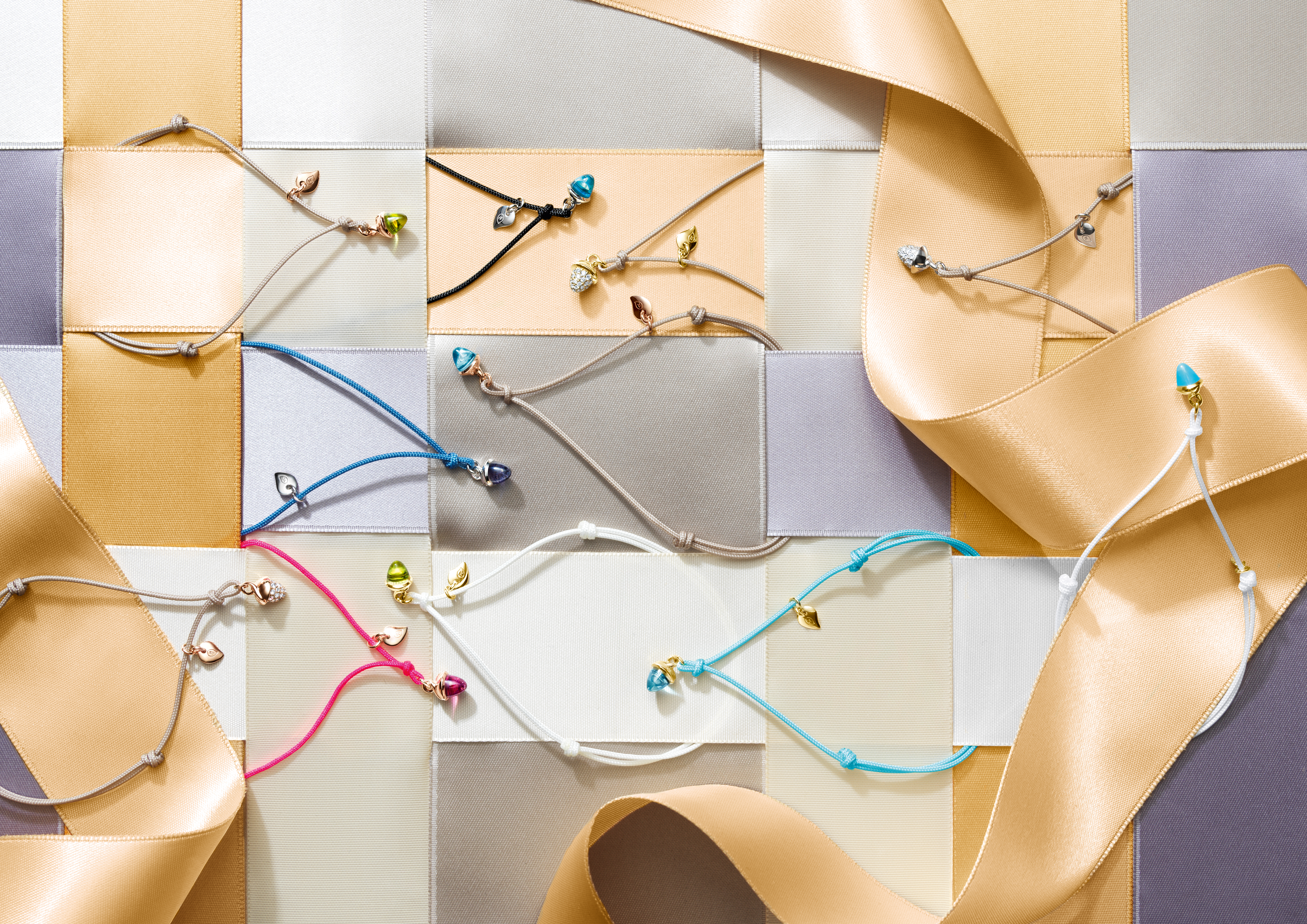 TAMARA COMOLLI  myMIKADO ARMBAND MIT DIAMANT PAVE