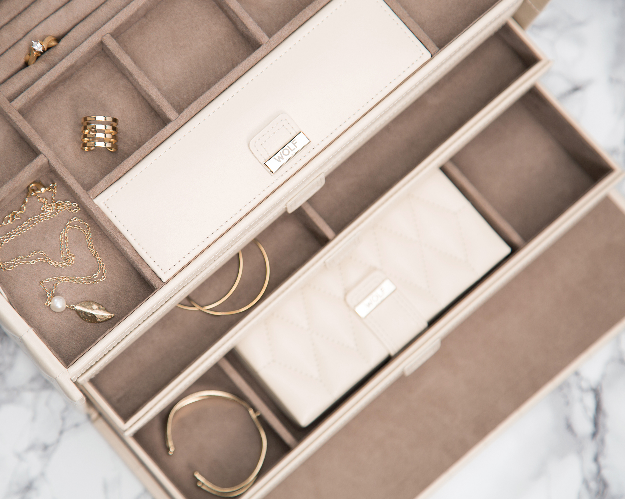 WOLF1834 CAROLINE GROßER SCHMUCKKOFFER 