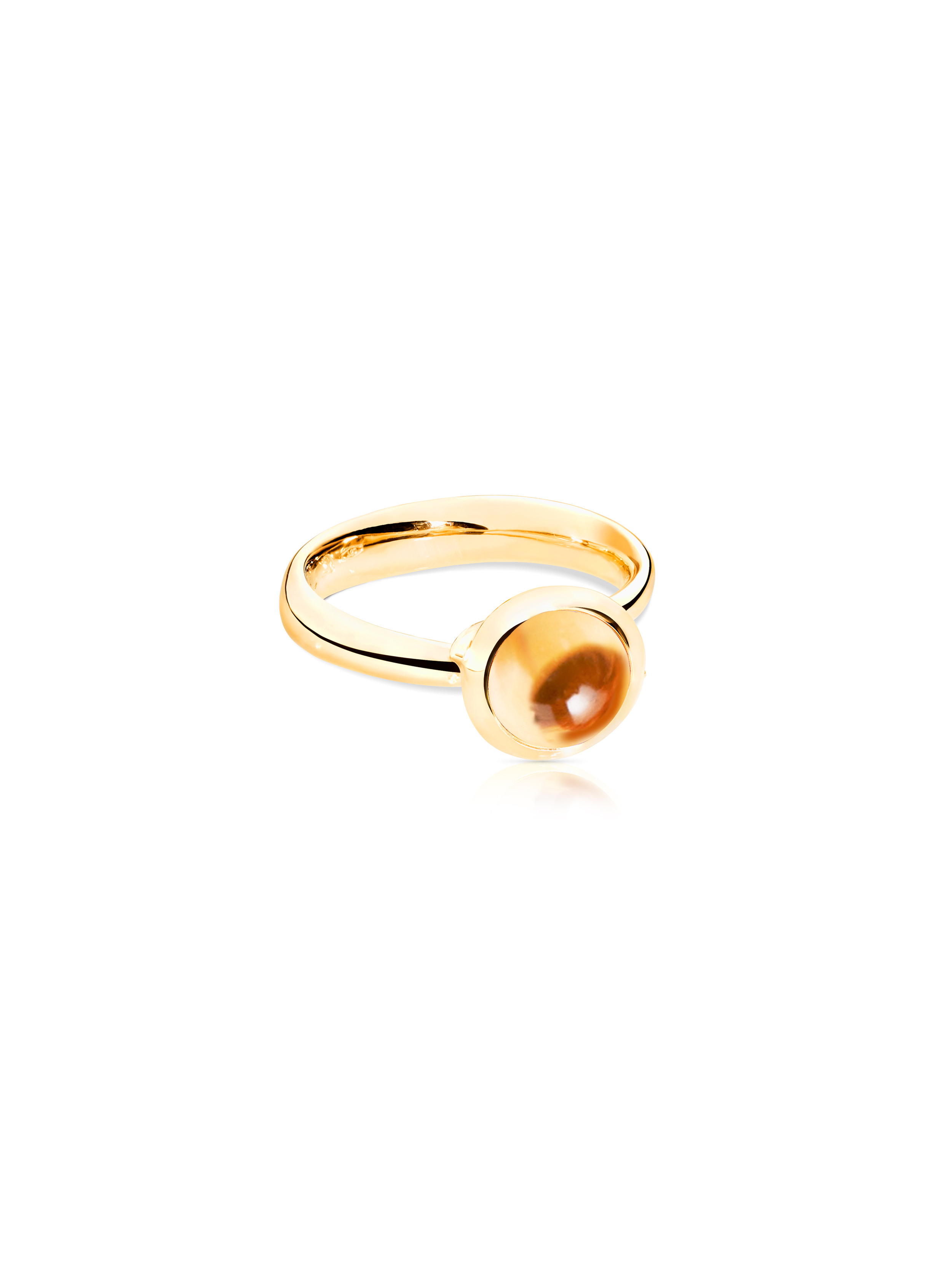 TAMARA COMOLLI  BOUTON RING SMALL CITRIN 